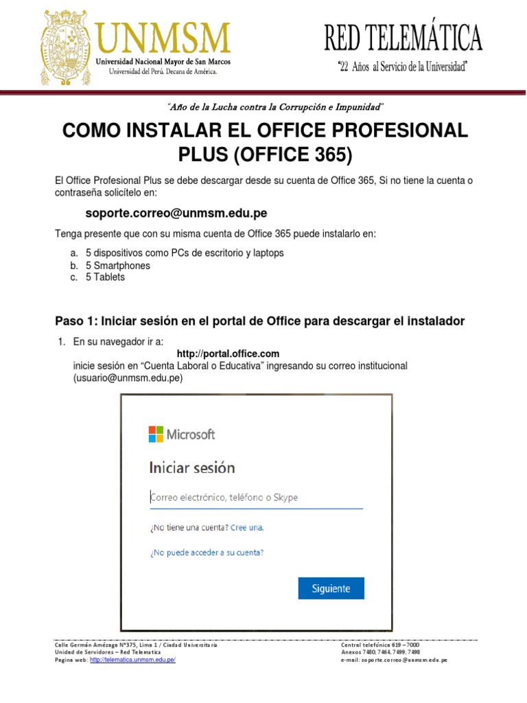Manual Office 365 | PDF | Informática | Software del sistema