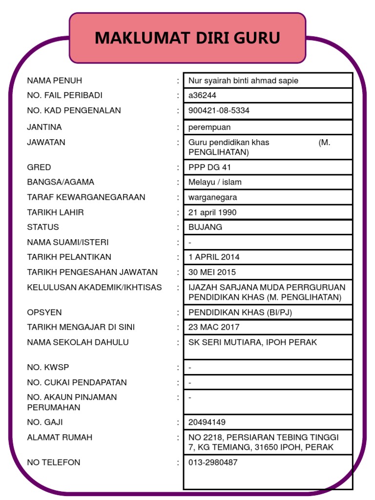 DIVIDER RPH PURPLE Editable Version | PDF