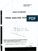 Trend Analysis Techniques: Nasa Standard