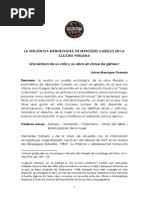 Arturo Manrique Guzmán - La Influencia Bienhechora de Mercedes Cabello en La Cultura Peruana. Una Lectura de Su Vida y Su Obra en Clave de Género.