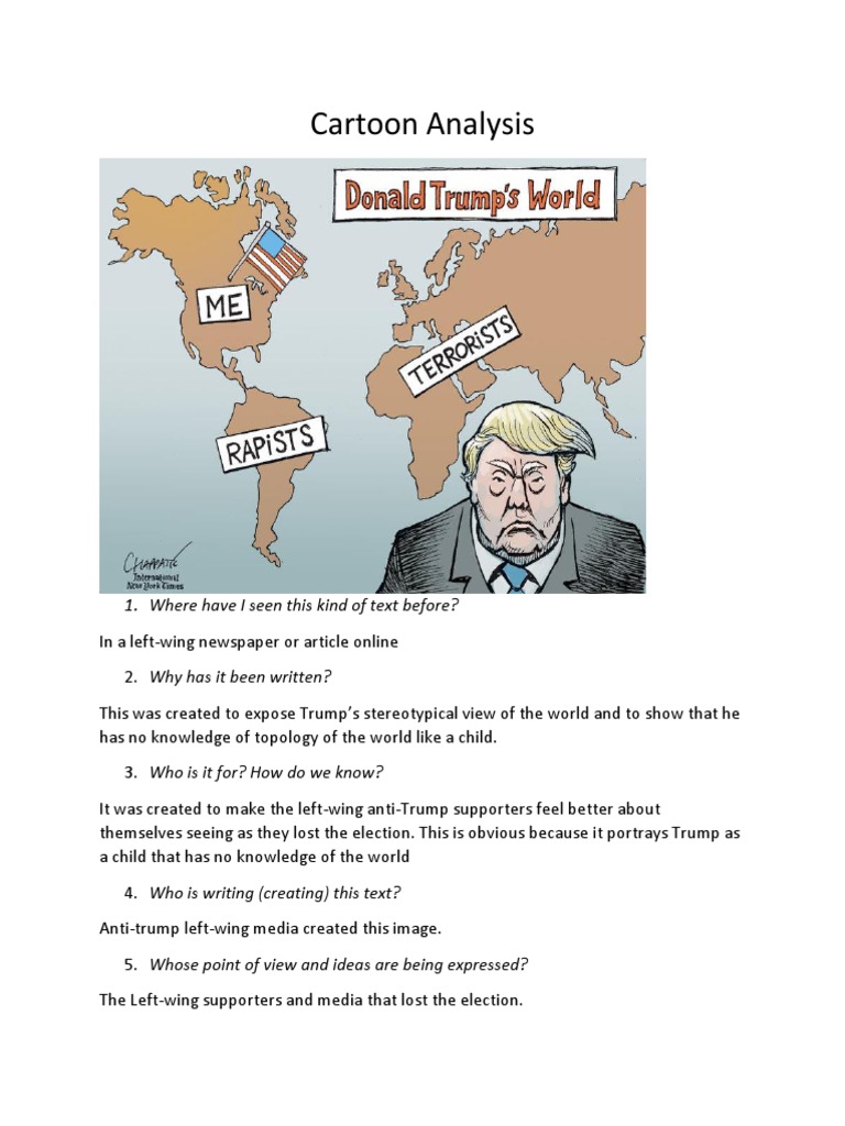Cartoon Analysis | PDF