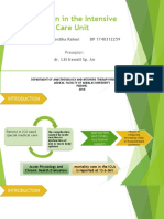 Nutrition in The Intensive Care Unit: Bunga Julia Fentika Rahmi BP 1740312259