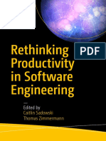 Apress Rethinking Productivity in Software Engineering 1484242203 PDF