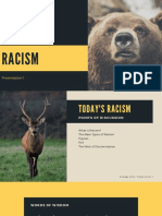 Daniel Perez 805: Racism