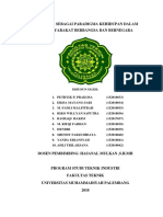 Pancasila Sebagai Paradigma Kehidupan Dalam Bermasyarakat Berbangsa Dan Bernegara