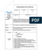 Sop Centrifuge