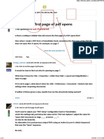 How To Et Fir T Page of PDF Open : Thi Que Tion I