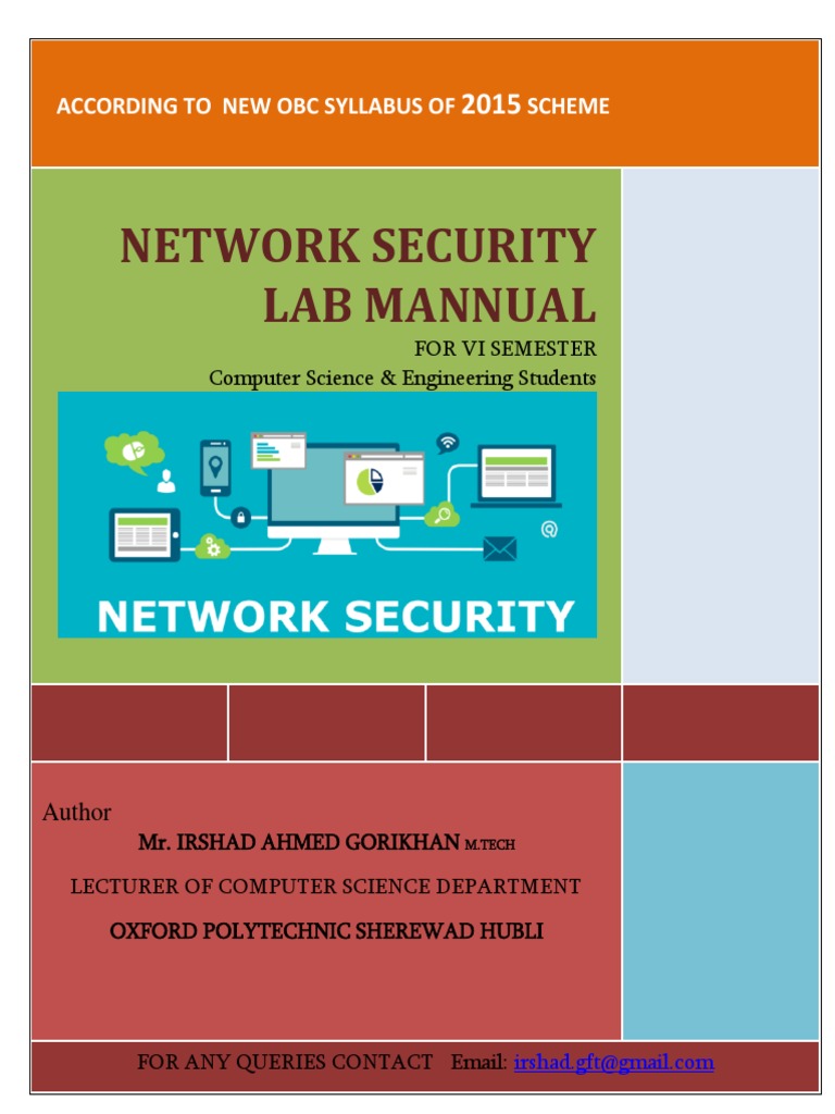 Network Security Lab Manual for CS Students | PDF | Transmission ...