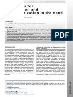 Indicationsfor Replantationand Revascularizationinthehand: Mitchell A. Pet,, Jason H. Ko