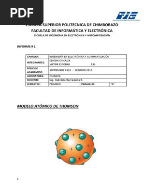 Modelo De Thomsondocx