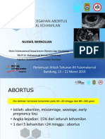 Pencegahan Abortus Pada Kehamilan