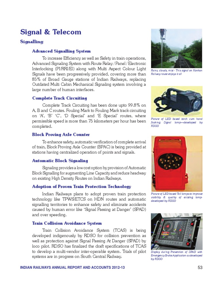 Modernization of Signaling, Telecommunication, and Train Protection ...