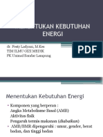 MENENTUKAN ENERGI