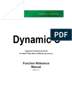 Function Reference Manual: Integrated C Development System For Rabbit 4000, 5000 and 6000 Microprocessors