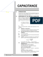 Capacitance Theory