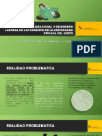 Clima Organizacional y Desempeño Laboral de Los Docentes