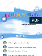Bài giảng hoá sinh hoá học Ngành Dược, Điều dưỡng PDF