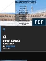 Dakwah Rasulullah Di Mekkah