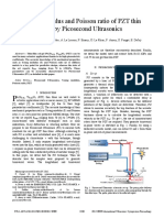 Young Modulus and Poisson Ratio of PZT Thin Film by Picosecond Ultrasonics