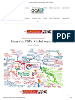 Essays by CSPs - Global Warming - GCAol CSS - PMS