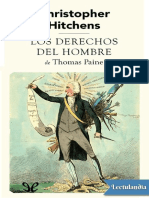 Los Derechos Del Hombre de Thomas Paine - Christopher Hitchens