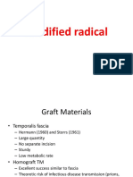 Moidified Radical Mastoidectomy