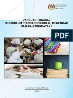 Panduan Pelaksanaan Tugasan KSSM Sejarah