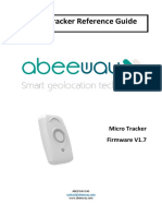 Abeeway Micro Tracker - Reference - Guide - FW1.7 - V1.1 PDF