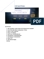 Set IP Polaroid P3500S ID Card Printer