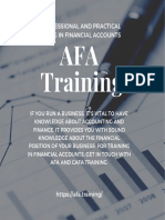 AFA Training: Professional and Practical Training in Financial Accounts