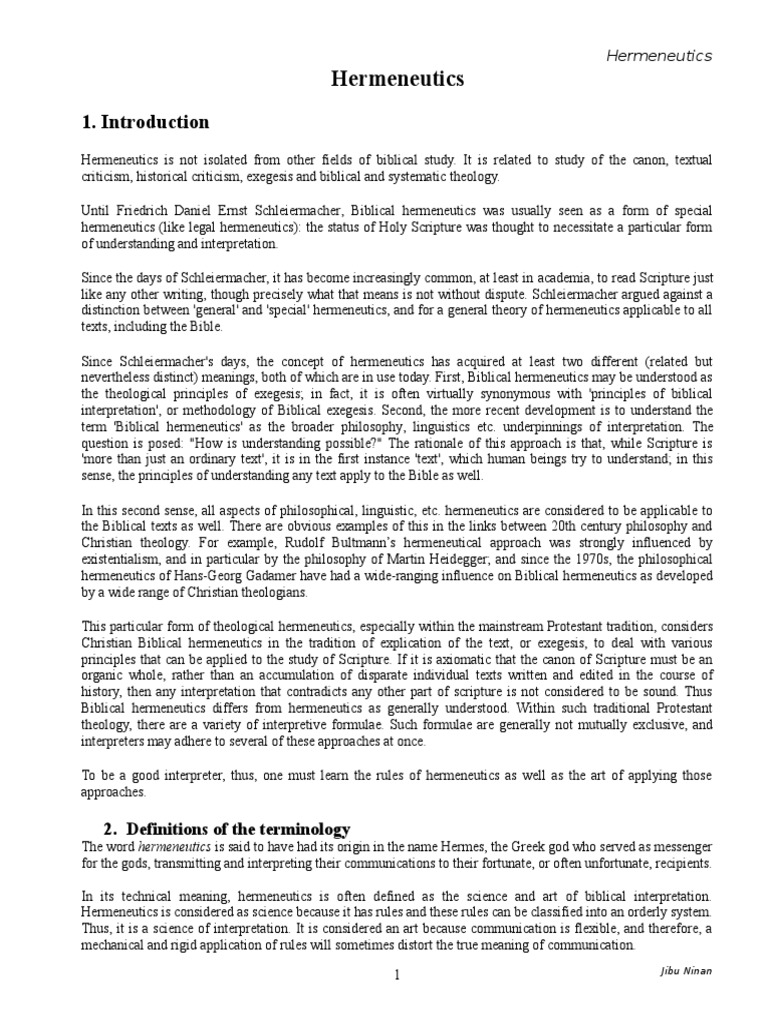 WHAT IS HERMENEUTICS AND EXAMPLES intelligence overview