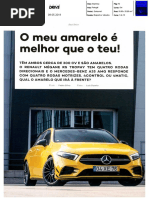 RENAULT MÉGANE R.S. TROPHY FRENTE AO MERCEDES-BENZ A35AMG NA "AUTO DRIVE"