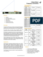 C-Band Block Frequency Converters