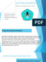 Pengertian Dari Komunikasi Kelompok