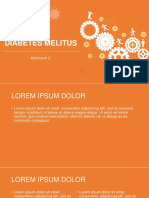 Diabetes Melitus: Kelompok 2