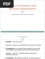 Download Mexican Independence and Colonization by Mark Darket SN40992963 doc pdf