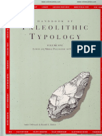 Andre Debenath, Harold L. Dibble - Handbook of Paleolithic Typology - Lower and Middle Paleolithic of Europe (1993) PDF