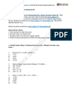 35+ Contoh Soal Latihan UN Matematika SD + Kunci Jawaban (Paket B)