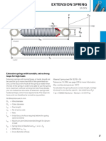 SF-DFX: Extension Springs With Turnable, Extra Strong Loops For High Loads
