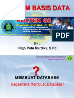 Pert 3 Desain Database