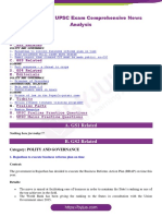 08 May 2019: UPSC Exam Comprehensive News Analysis: GS2 Related