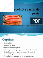 Microbiota Carnii de Peste