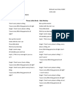 English Task - Song Analysis