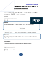 Analyse Comples Suite Chapitre1 PDF