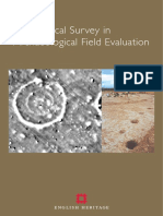 ENGLISH HERITAGE - Geophysical Survey in Archaeological Field Evaluation, 2008 PDF