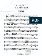 (Free Scores - Com) - Mozart Wolfgang Amadeus Concerto Pour Clarinette Clarinet Part 63431 PDF