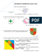 Ejercicios y Ploblemas de Geometria Plana