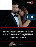 (GRÁTIS) 11 Segredos de Um Homem Alpha Na Hora de Conquistar Uma Mulher