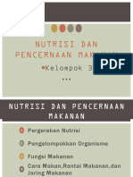 Nutrisi Dan Pencernaan Makanan