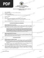 Republic of The Philippines Sangguniang Panlungsod City of Baguio REGULAR SESSION, 06 MAY 2019, 2:00 P.M. Session Nr. 14